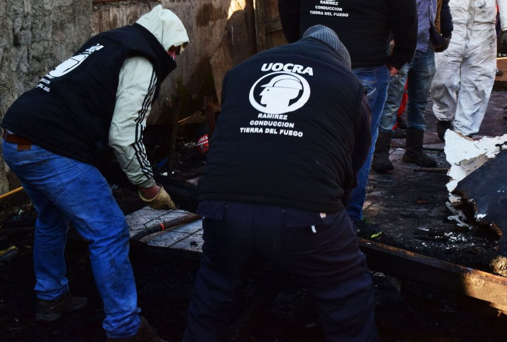 Gobierno En El Incendio Uocra