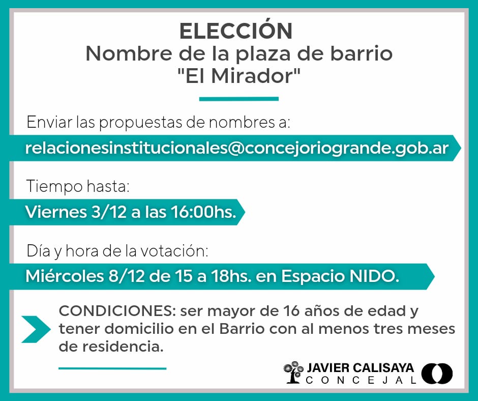 enviar su propuesta por correo electronico