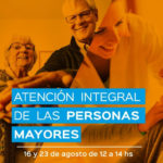 Jornadas De “atención Integral De Las Personas Mayores” Portada