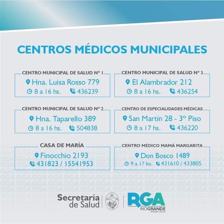 Banner Centro Medicos Municipales