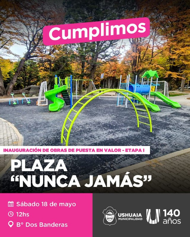 plaza nunca jamás ushuaia