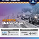 alerta meteorológica ushuaia