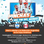 flyer hinchas del fin del mundo