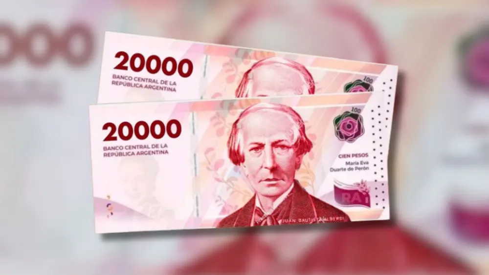 billete 20000