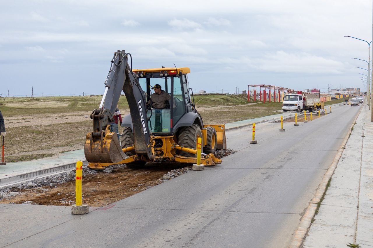 Las obras viales siguen en toda la ciudad