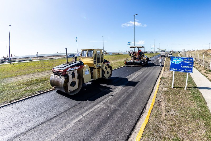 Quedó habilitado el primer tramo en obra de la Av. Héroes de Malvinas