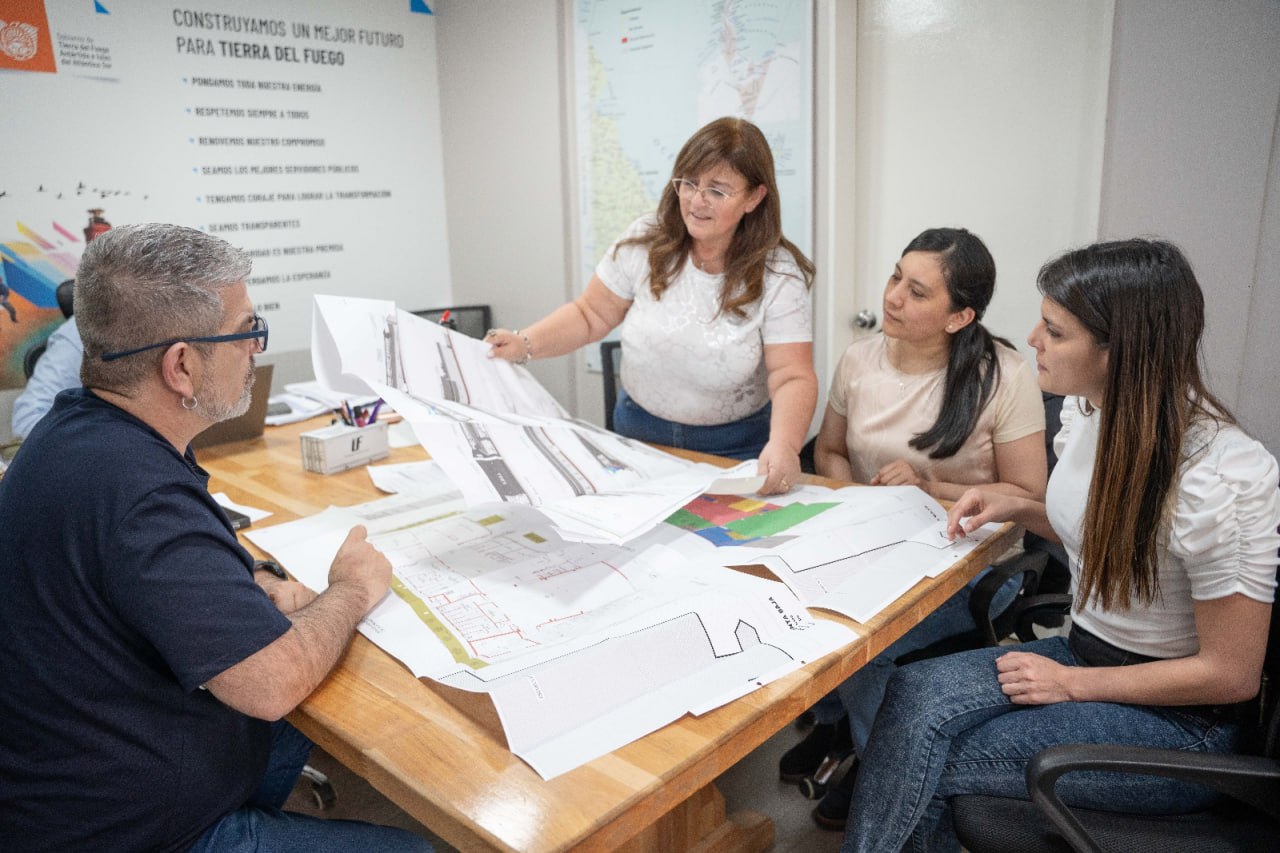 El Gobierno provincial presentó el proyecto del nuevo edificio de la Escuela de Educación Integral de Ushuaia